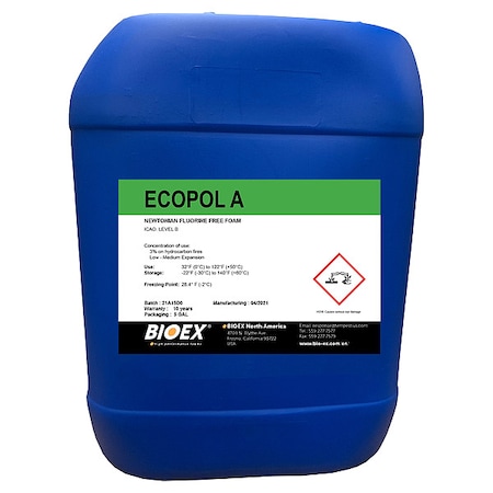 Bio-Ex Firefighting Foam, Pail, 5 gal F05.05.0515
