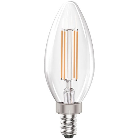 MAXLITE LED Lamp, Dimmable, Glass Housing, 4.0W F4B10D27