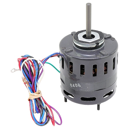 Fasco HVAC Motor, 44 Frame, 3/8 in Shaft Dia. D485