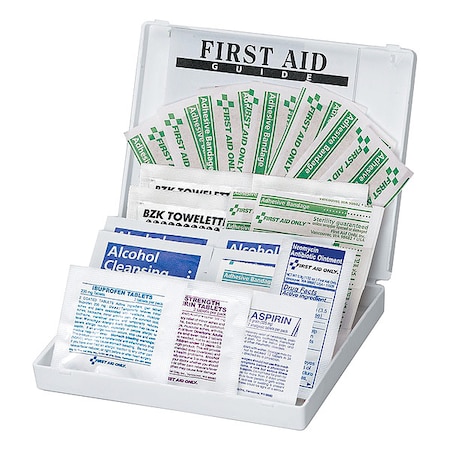 First Aid Only First Aid Kit and Housing, Plastic 33 Components, 5 People Served FAO-112