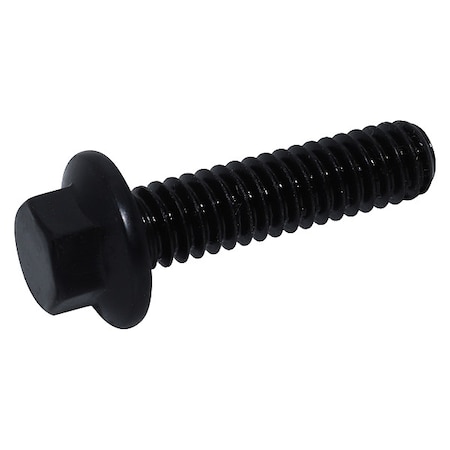Usa Industrials Grade 8, 5/16"-18 Flange Bolts, Black Oxide Steel, 5/8 in L, 25 PK ZBOLT-1288