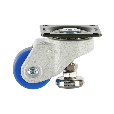 Foot Master Plate Caster, Nylon, 73mm H GDL-50A-SF-MC