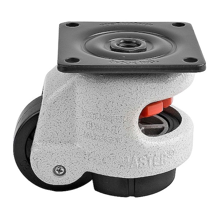 Foot Master Plate Caster, Nylon, 82mm H GDN-60F