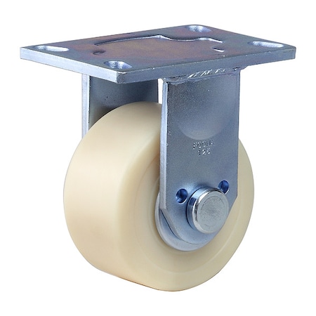 Foot Master Plate Caster, Rigid, Polyurethane, 167mm H GF-125A-RF-MCD
