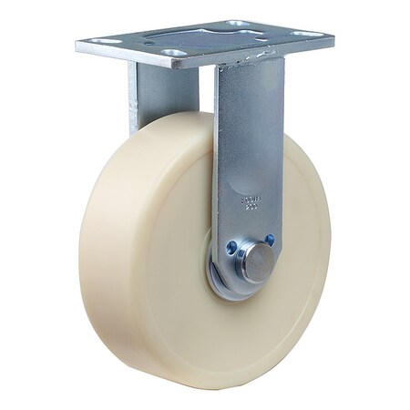 Foot Master Plate Caster, Rigid, Nylon, 257mm H GF-200A-RF-MCD