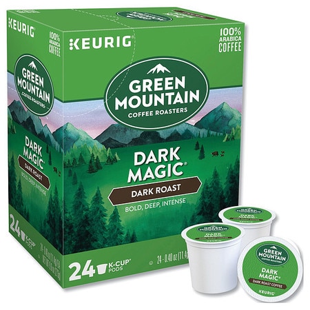 GREEN MOUNTAIN COFFEE Coffee, Dark Magic, 0.4 oz., PK96 4061