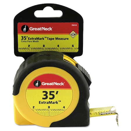 GREAT NECK 35 ft. Tape Measures, 1" Blade GNS95010