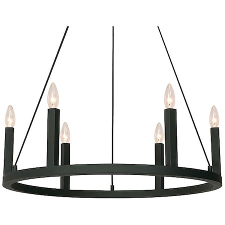 Afx Light Pendant, 120 V, 40 W, 7 1/4" L GRCP26CBBK