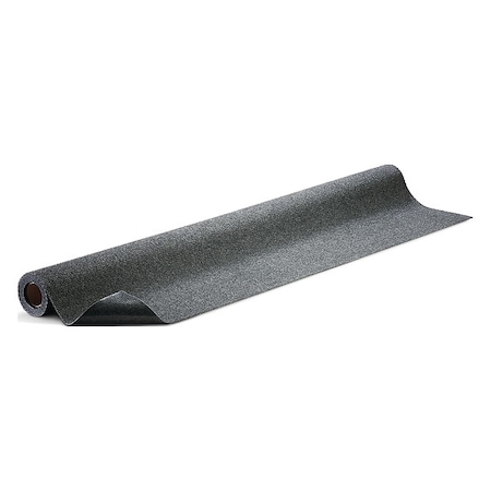 Pig Entrance Mat, Polyester, 1/8 in Thick, Gray, 6 ft W x 10 ft L GRP916X10-GY