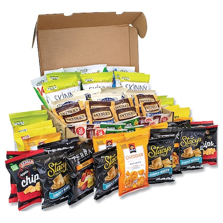 Snack Box Pros Big Healthy Snack Box, 61 Assorted Snacks 70000025