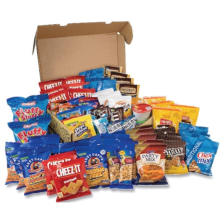 Snack Box Pros Big Party Snack Box, 75 Assorted Snacks 70000026