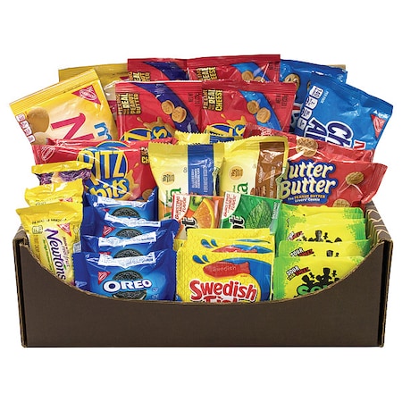 Snack Box Pros Snack Treats Variety Care Package, 40 Assorted Snacks 70000037