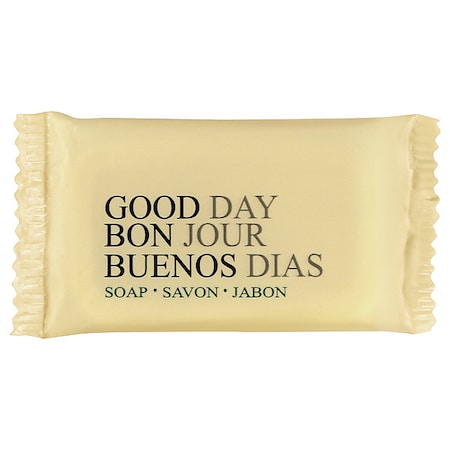 Good Day Body Soap, Pleasant, White, #1/2, None, Box TD390050