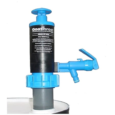 Goatthroat Pumps HandPump, Piston, PP, 48oz/stroke GT200