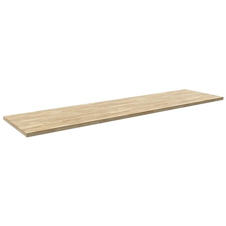 Zoro Select Workbench Top, Butcher Block, 120x30 in. 800XF2