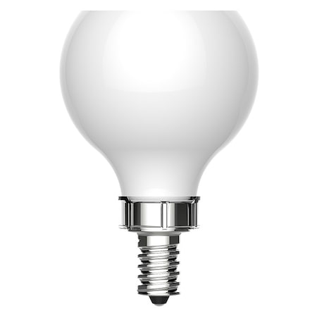Ge Lamps LED Bulb A19, 3 1/3 in L, 4 W, PK2 LED4DFG16C-W-2PK
