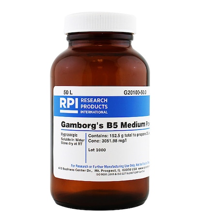 Rpi Gamborgs B5 G20100-50.0