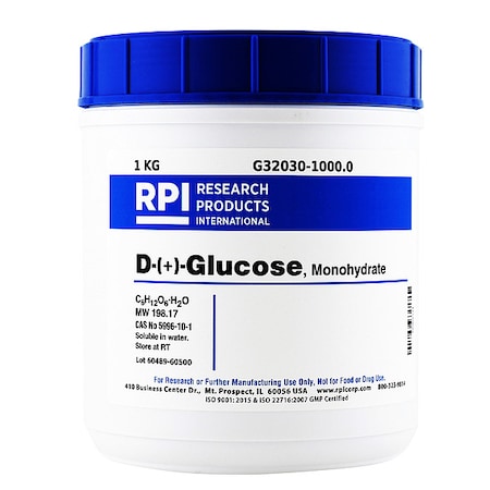 Rpi D-Glucose, Monohydrate, 1kg G32030-1000.0