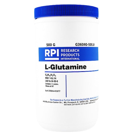 Rpi L-Glutamine, 500g G36040-500.0