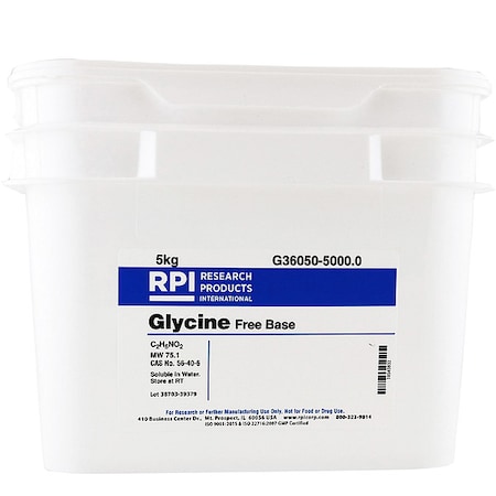 Rpi Glycine, Free Base, 5Kg G36050-5000.0
