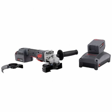 Ingersoll-Rand 20V Cordless Angle Grinder/Cut-off Tool 2 Battery Kit, 8000 RPM, 1HP, 4.5" Wheel G5351-K22