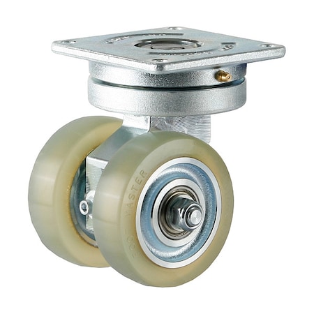 Foot Master Plate Caster, Swivel, Polyurethane, 150mm H GATD-100ASF-HUD
