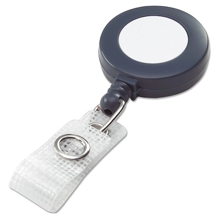 Gbc Name Badge Holder, 23", Gray, 25/Bx, PK25 50573