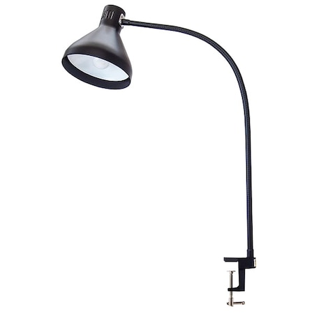 O.C. White Co Task Light, Gooseneck, 8.5 W, Black HDT-33GN-CD
