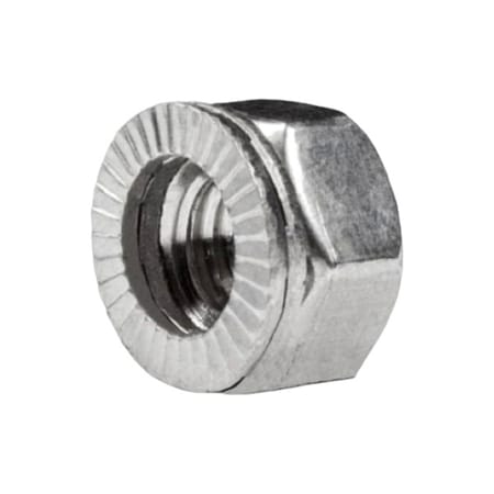 Heico-Lock 2-Piece Wedge Lock Nut, M20-2.5, Steel, Class 10, Zinc-Coated, 17 9/20 mm Ht, 2 PK HLMG-20/10-B
