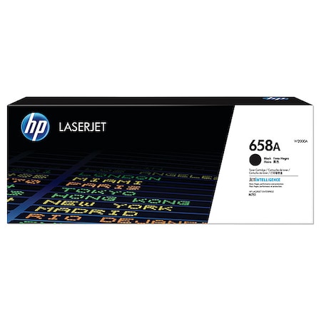 Hp HP 658A W2000A Original Laser Toner Cartridge - Black - 1 Each - 7000 Pages W2000A