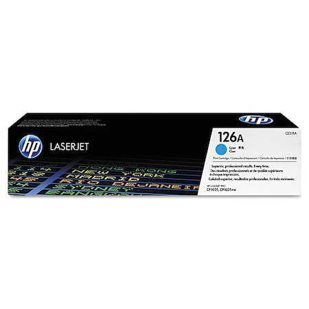 Hp Toner Cartridge, Cyan CE311A