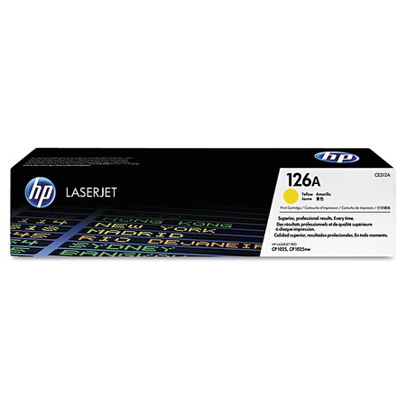 Hp Toner Cartridge, Yellow CE312A