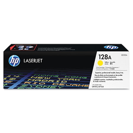 Hp Toner Cartridge, Yellow CE322A