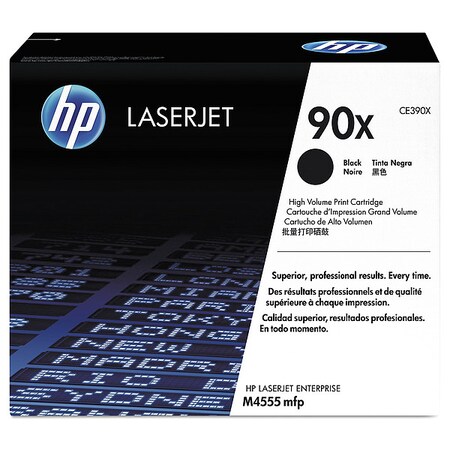 Hp High Yield Toner Cartridge, Black CE390X