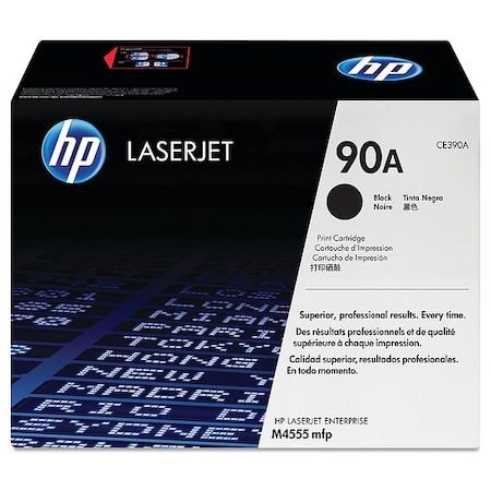 Hp Toner Cartridge, Black CE390A