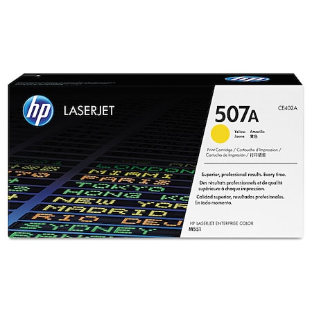 Hp Toner Cartridge, Yellow CE402A