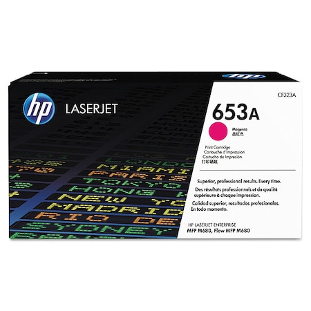 Hp Toner Cartridge, Magenta CF323A