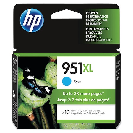 Hp High Yield Ink Cartridge, Cyan CN046AN140