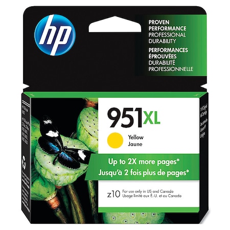 Hp High Yield Ink Cartridge, Yellow CN048AN140