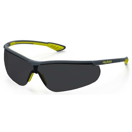 Hexarmor MX300, Safety Glasses, Anti-Fog & Anti-Scratch, Photochromatic Lens, Gray Frame, Half-Frame 11-15008-08