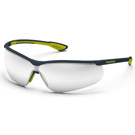 Hexarmor MX300, Safety Glasses, Anti-Fog, Silver Lens, Gray Frame, Half-Frame 11-15009-06