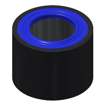 Solberg Filter Element, HEPA, 4.75" Ht, 3 5/8" ID HE30P