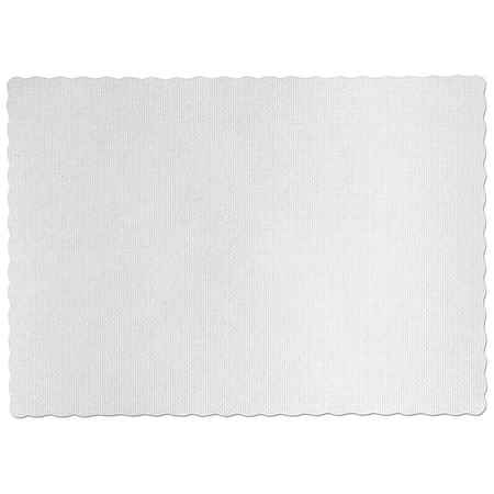 Zoro Select Paper Placemats, White, Pk1000 HFM PM32052