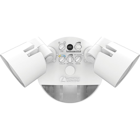 Lithonia Lighting Security Floodlight HGX LED 2RH ALO SWW2 120 PIR WH M2