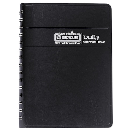 House Of Doolittle Memo Size Daily Appointment Book with 15-Minute Schedule, 8 x 5, 12-Month (Jan to Dec): 2025 HOD28802