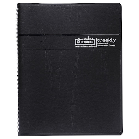 House Of Doolittle Recycled Professional Weekly Planner, 15-Minute Appts, 11 x 8.5, 12-Month (Jan to Dec): 2025 HOD27202