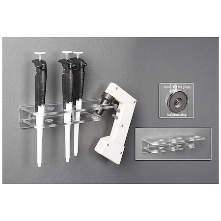 Poltex Pipette and Pipette Filler Bracket, PETG HOODPIPS51-M