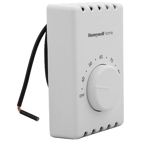 Honeywell Home ELECTRIC HEAT THERMOSTAT DPST,BIMETAL SN (T410B1004) | Zoro