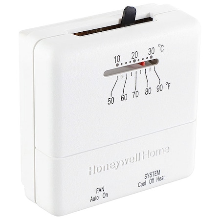 Honeywell Home MECHANICAL THERMOSTAT, 1 HEAT /1 COOL, PRE T812C1000