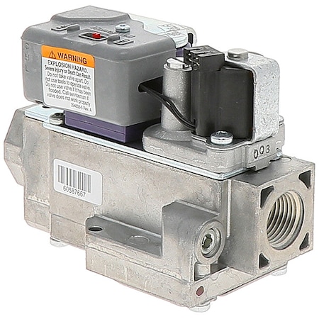 Honeywell Home Gas Valve, NG/LP, Direct Spark Ignition, 24VAC, 3.0 to 5.0" WC, Standard Opening, Two stage VR9205Q1507